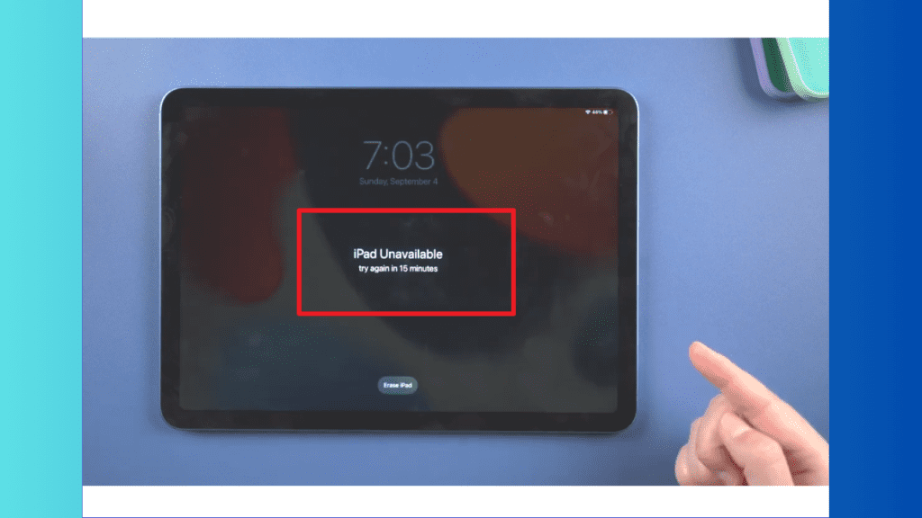 Method #1. Erase/Reset iPad to Remove the iPad Unavailable Message
