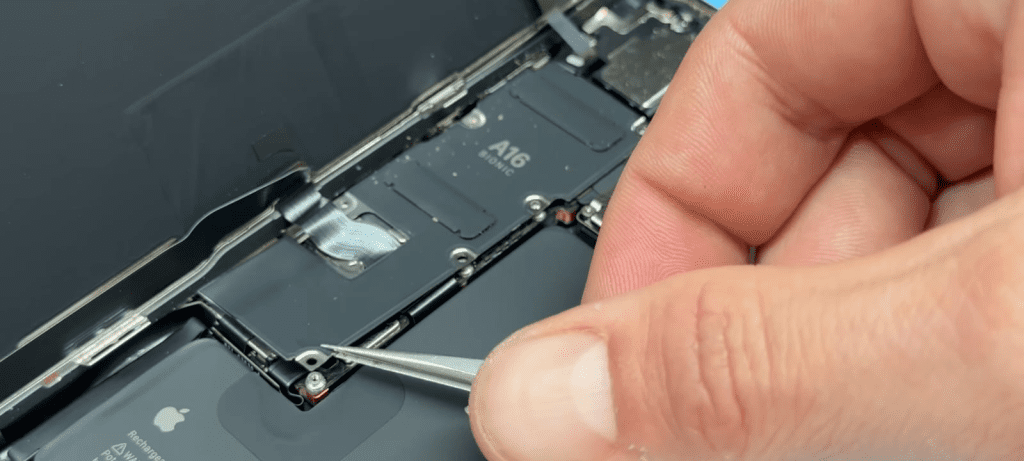 Step 15: Removing the Battery Connector Cover