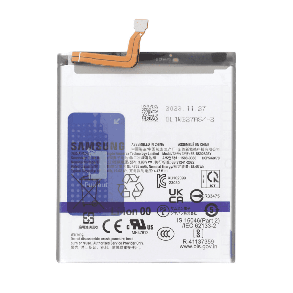 Step #15. Install the Replacement Battery of the Samsung Galaxy S24 Plus