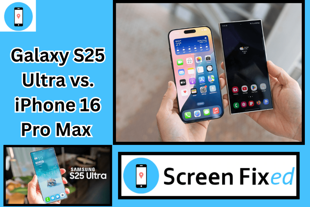 Galaxy S25 Ultra vs. iPhone 16 Pro Max |The Fight for Flagship King in 2025|